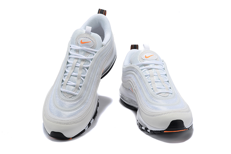 New Nike Air Max 97 White Orange